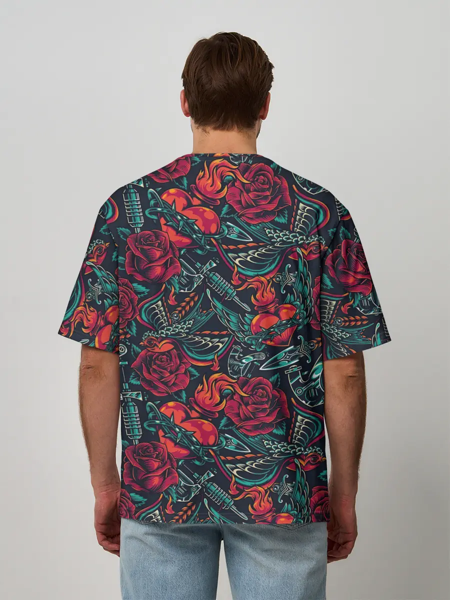 Мужская футболка оверсайз / Предвестники