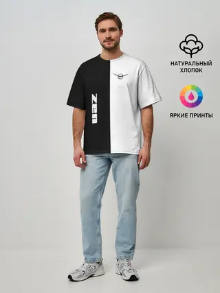 Мужская футболка оверсайз / UAZ