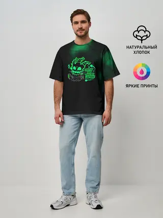 Мужская футболка оверсайз / Thresh - League of Legends