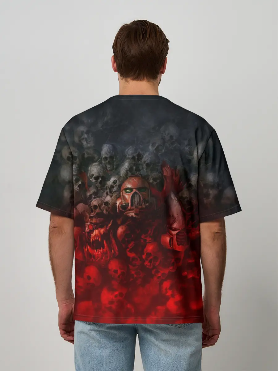 Мужская футболка оверсайз / Warhammer 40000: Dawn Of War