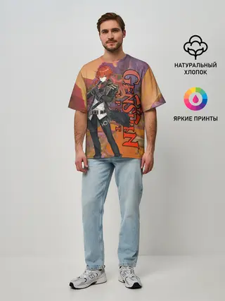 Мужская футболка оверсайз / DILUC