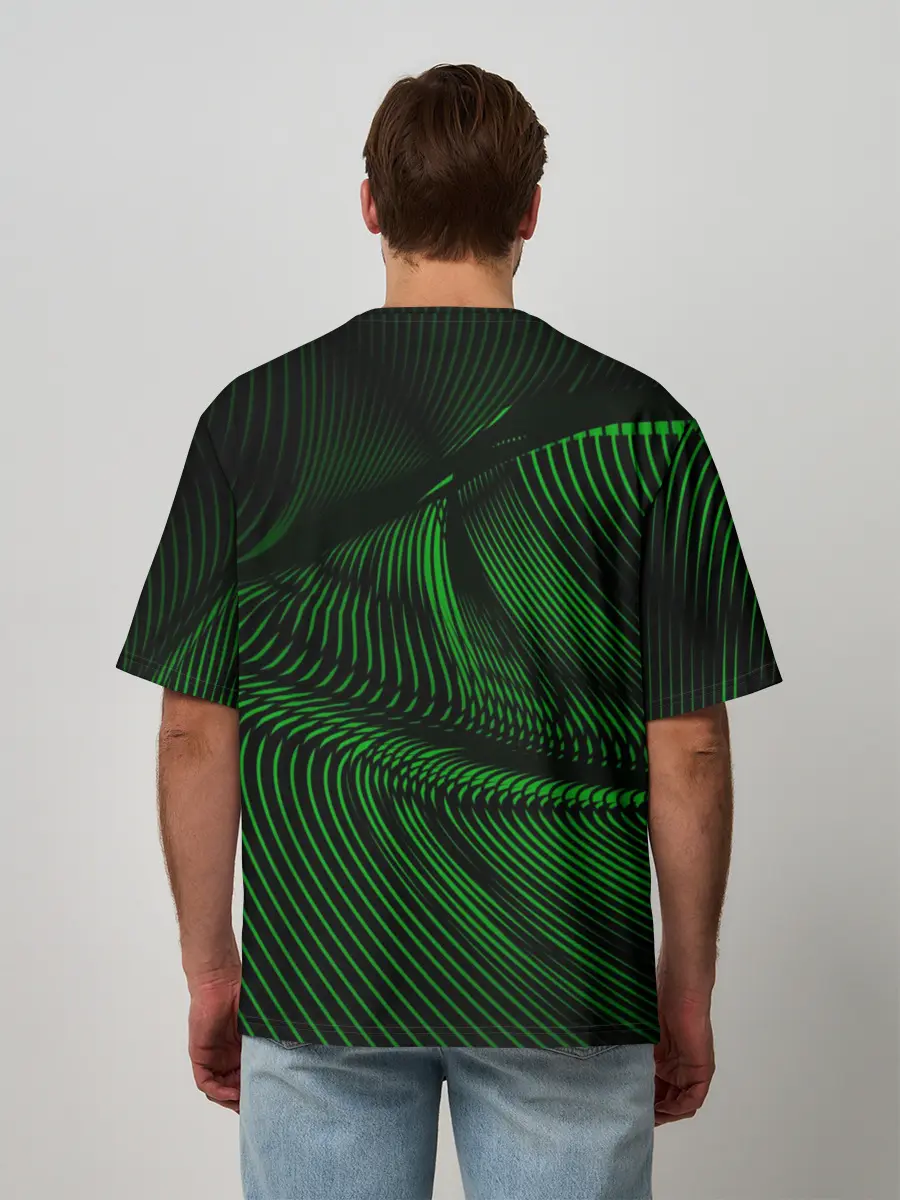 Мужская футболка оверсайз / Супер Ниндзя Черепашки