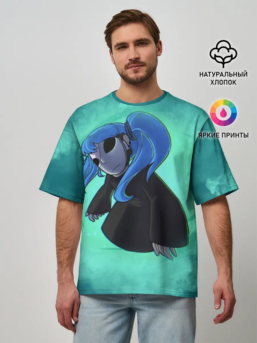 Мужская футболка оверсайз / Sally Face