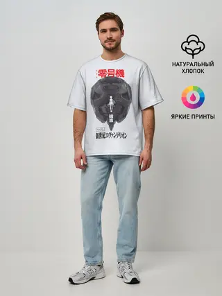 Мужская футболка оверсайз / Рей