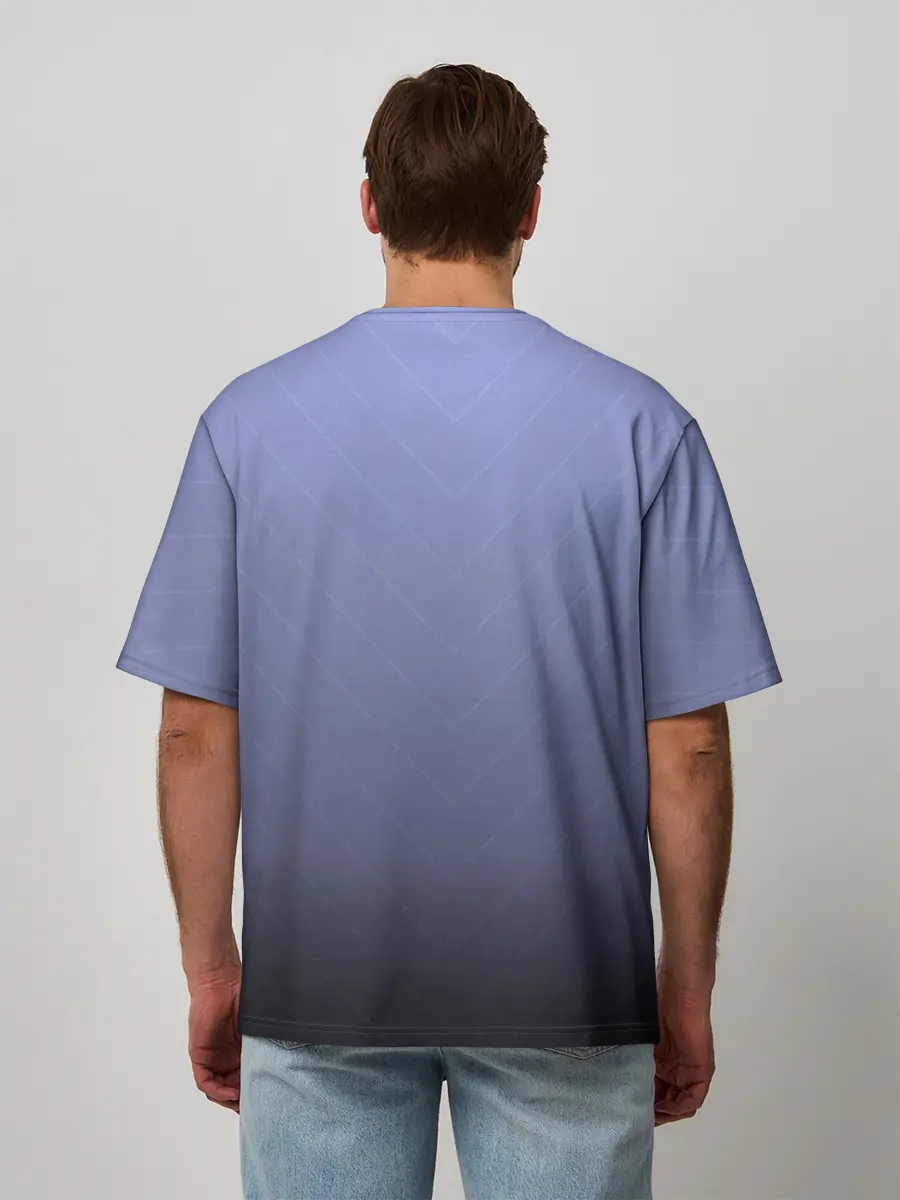 Мужская футболка оверсайз / Barcelona