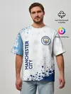 Мужская футболка оверсайз / MANCHESTER CITY Манчестер Сити