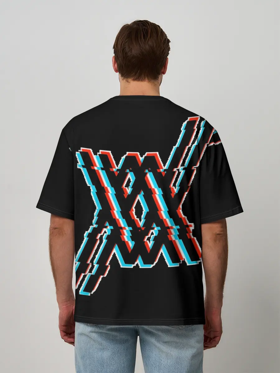 Мужская футболка оверсайз / Любимый во Франксе: XX