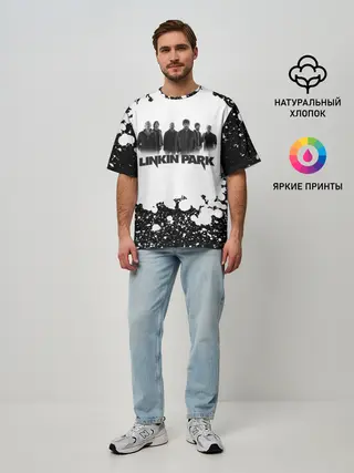 Мужская футболка оверсайз / LINKIN PARK