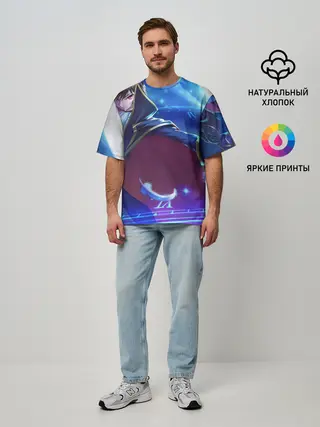 Мужская футболка оверсайз / Лелуш Ламперуж