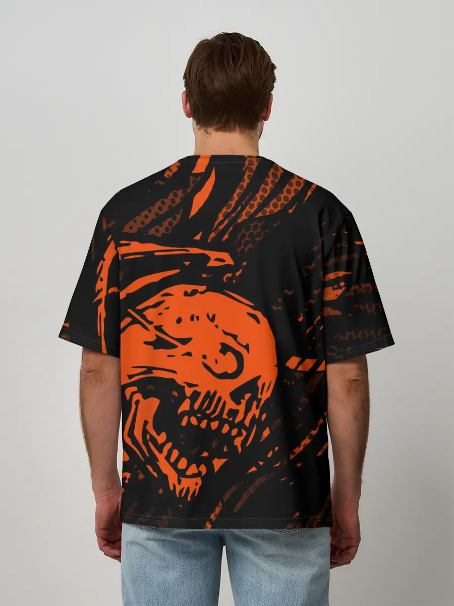 Мужская футболка оверсайз / Without a soul