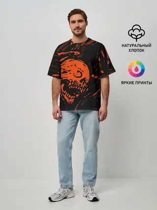 Мужская футболка оверсайз / Without a soul