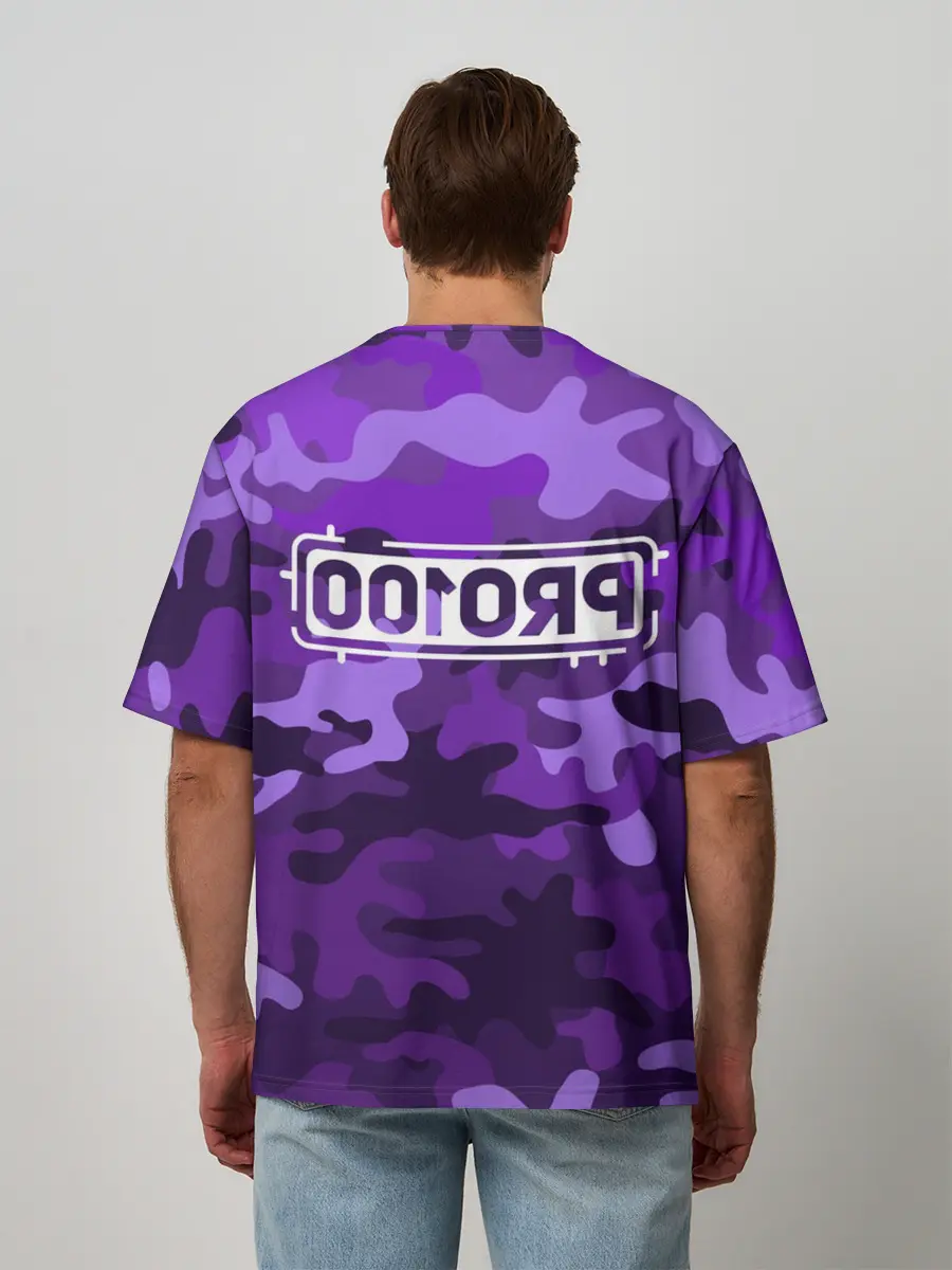 Мужская футболка оверсайз / pro100