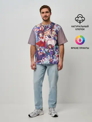 Мужская футболка оверсайз / Touhou