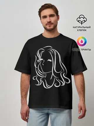 Мужская футболка оверсайз / Belle