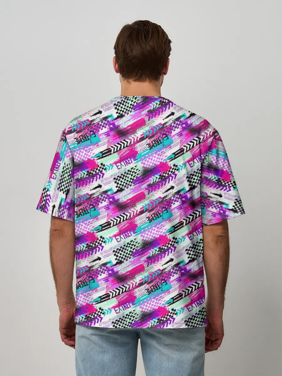 Мужская футболка оверсайз / EXTREME