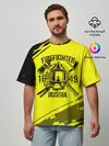 Мужская футболка оверсайз / FIREFIGHTER 1649 RUSSIA
