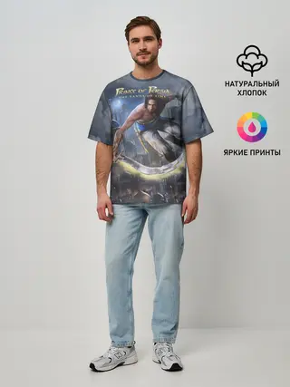 Мужская футболка оверсайз / Prince of Persia