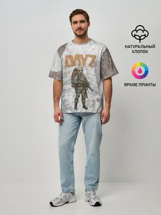 Мужская футболка оверсайз / DAYZ | ДЕЙЗИ