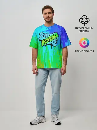 Мужская футболка оверсайз / Stray Kids