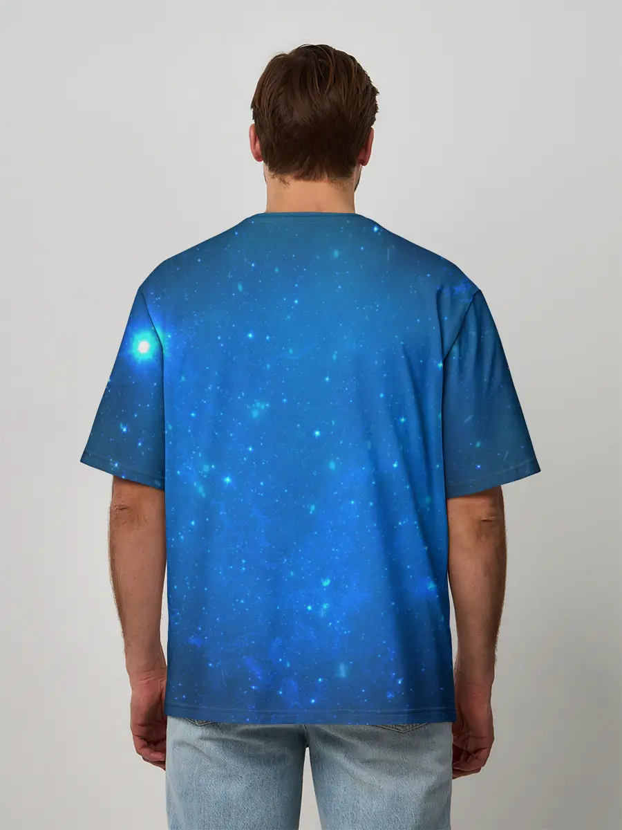 Мужская футболка оверсайз / Darwin Project | Королевская Битва