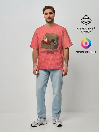 Мужская футболка оверсайз / Торд на чиле