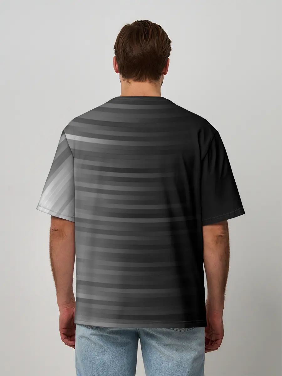 Мужская футболка оверсайз / Cyberpunk 2077 WE HAVE A CITY TO BURN!