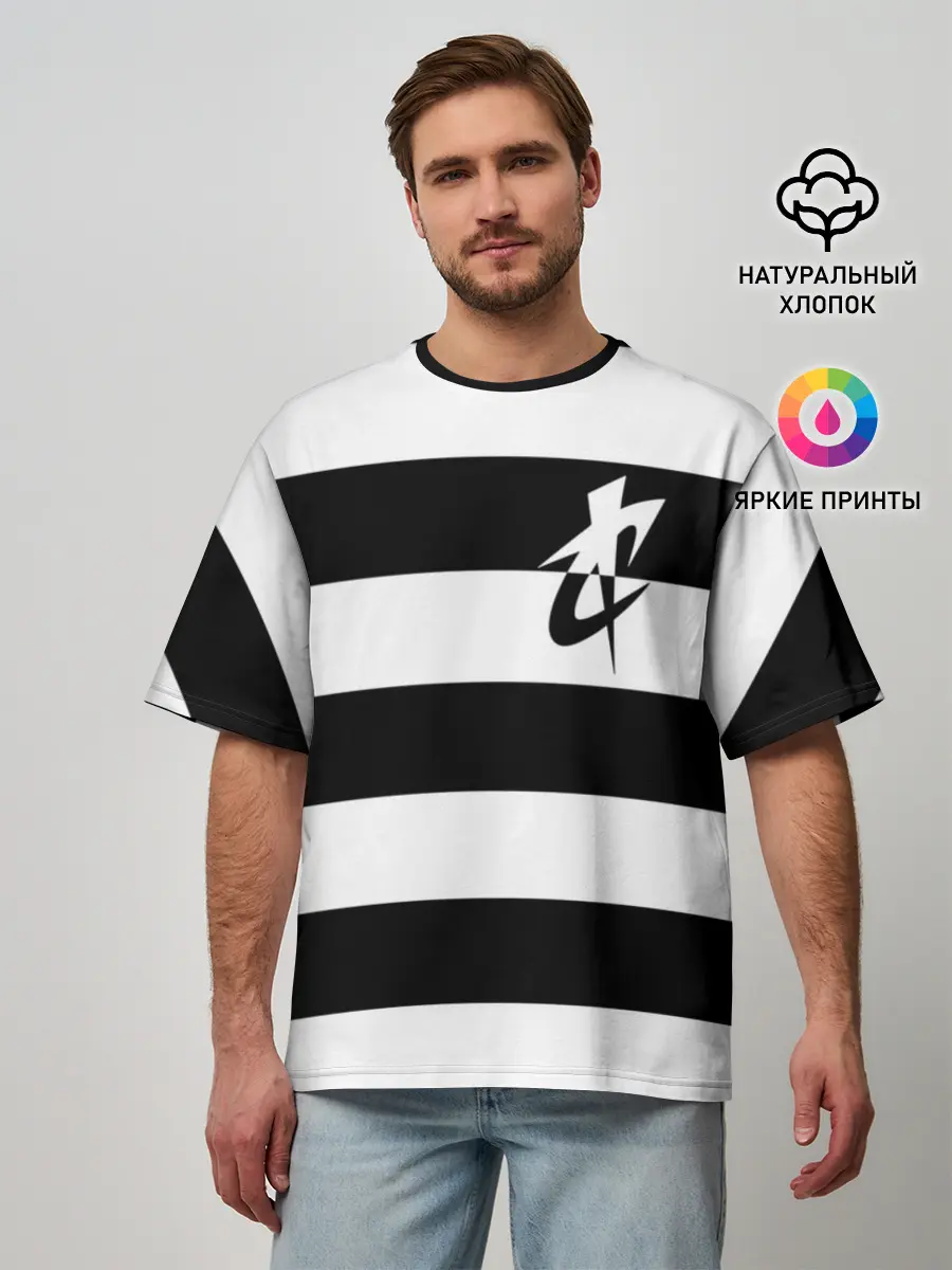 Мужская футболка оверсайз / Рок-группа Синдикат