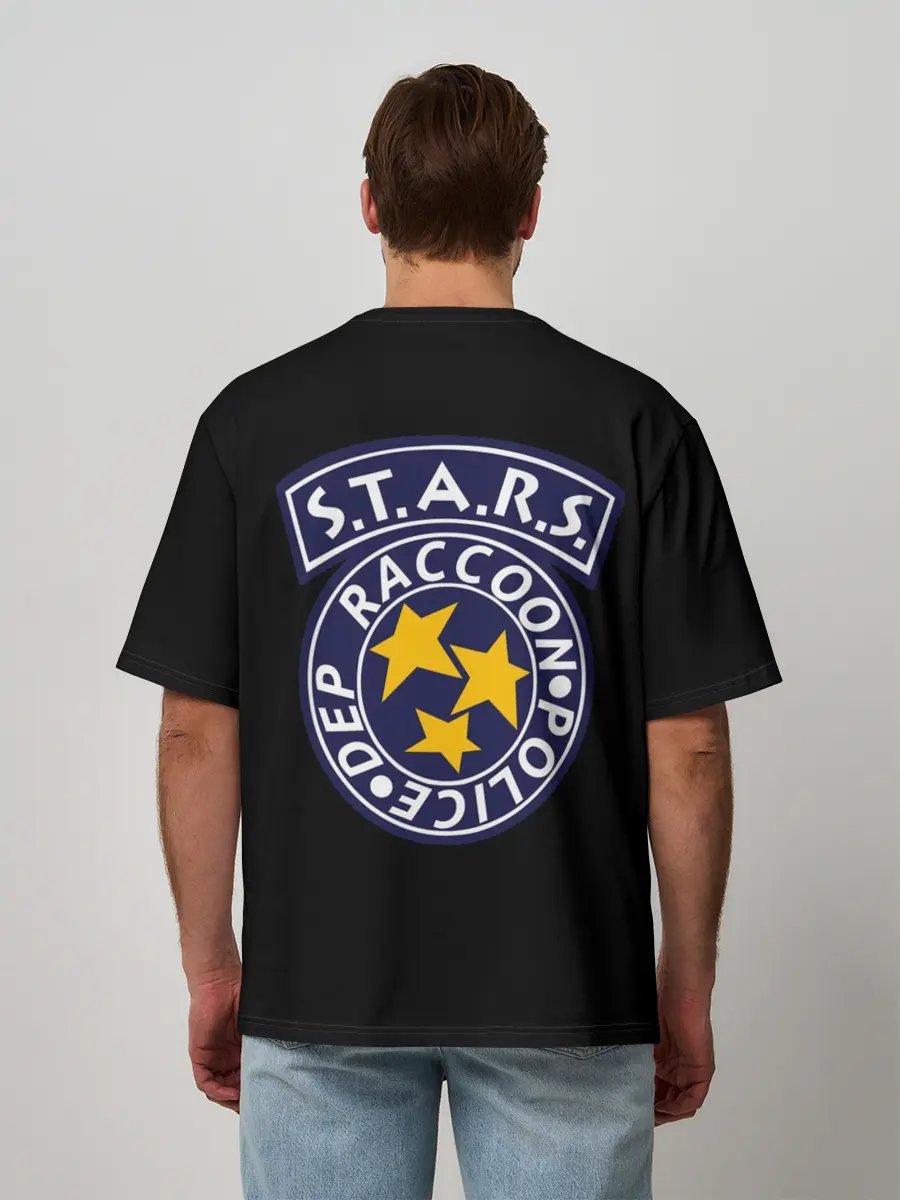 Мужская футболка оверсайз / S.T.A.R.S.