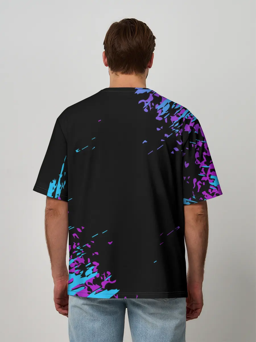 Мужская футболка оверсайз / SIX NINE 69