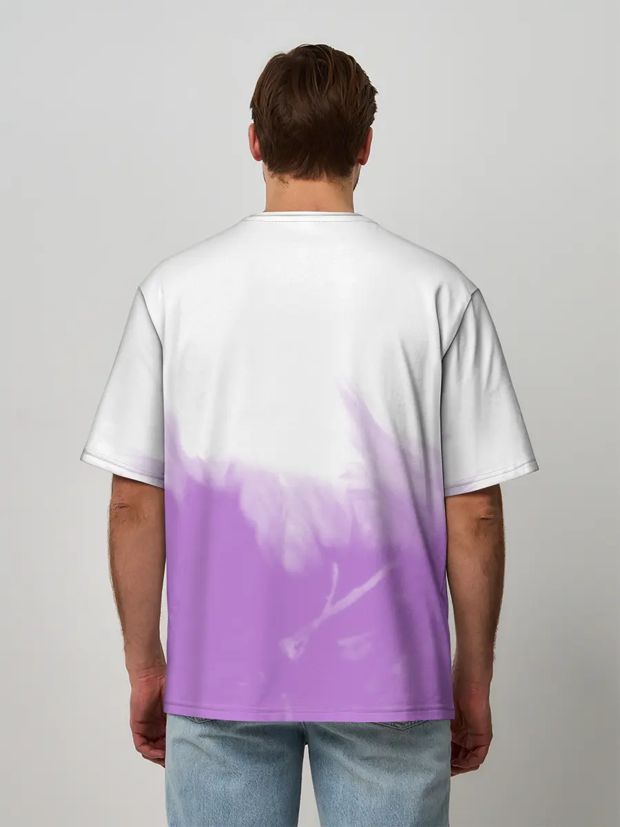 Мужская футболка оверсайз / ФИШЛЬ