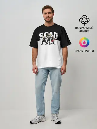 Мужская футболка оверсайз / System of a Down