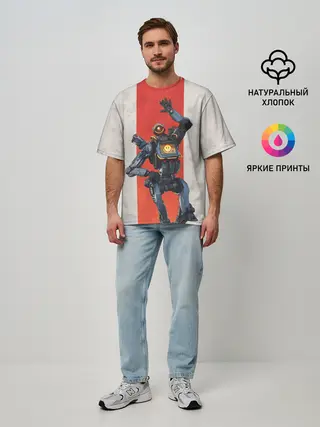 Мужская футболка оверсайз / APEX LEGENDS - Pathfinder