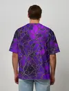 Мужская футболка оверсайз / Стеклянная мозайка