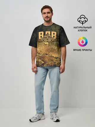 Мужская футболка оверсайз / ВДВ