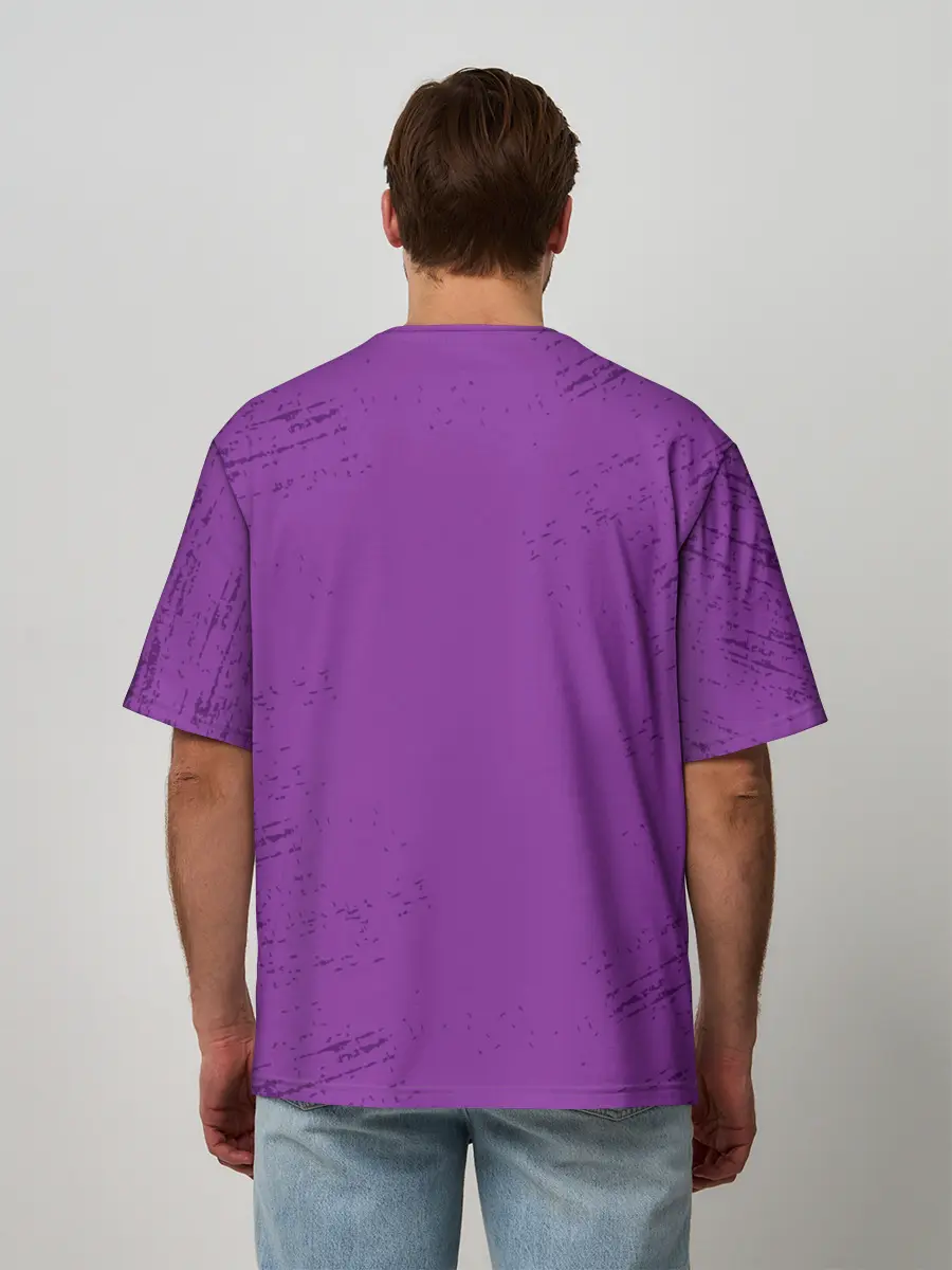 Мужская футболка оверсайз / Plants vs. Zombies