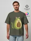 Мужская футболка оверсайз / AVOCATO