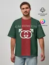 Мужская футболка оверсайз / GACHI GUCCI