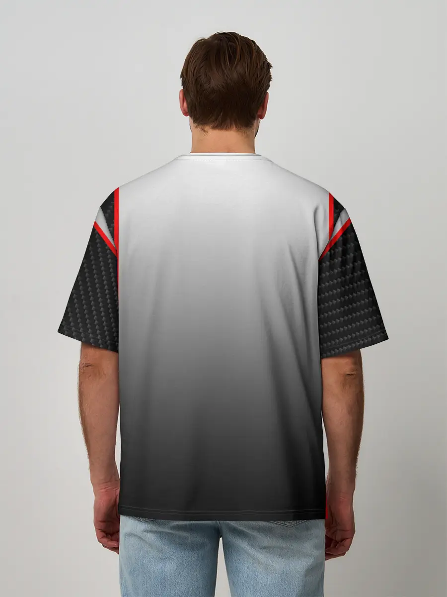 Мужская футболка оверсайз / NISSAN NISMO | НИССАН НИСМО