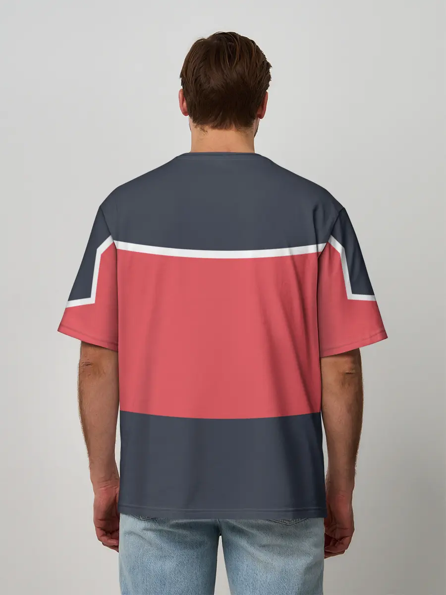 Мужская футболка оверсайз / Звездный костюм № 1