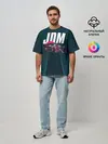Мужская футболка оверсайз / JDM