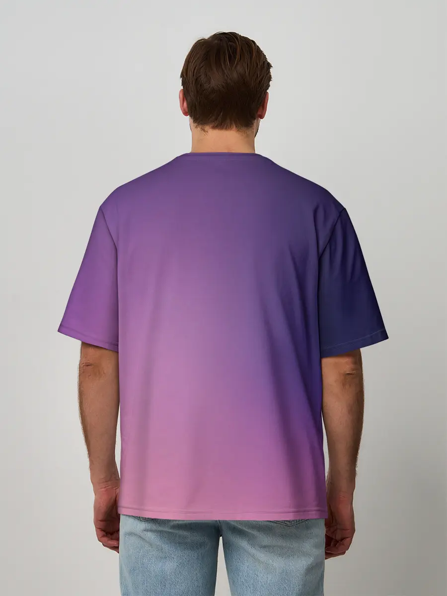 Мужская футболка оверсайз / Gurren Lagann