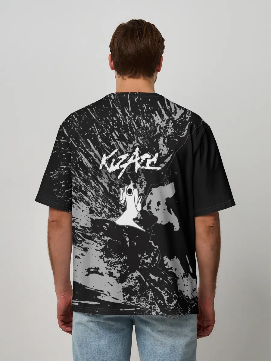 Мужская футболка оверсайз / Haunted Family