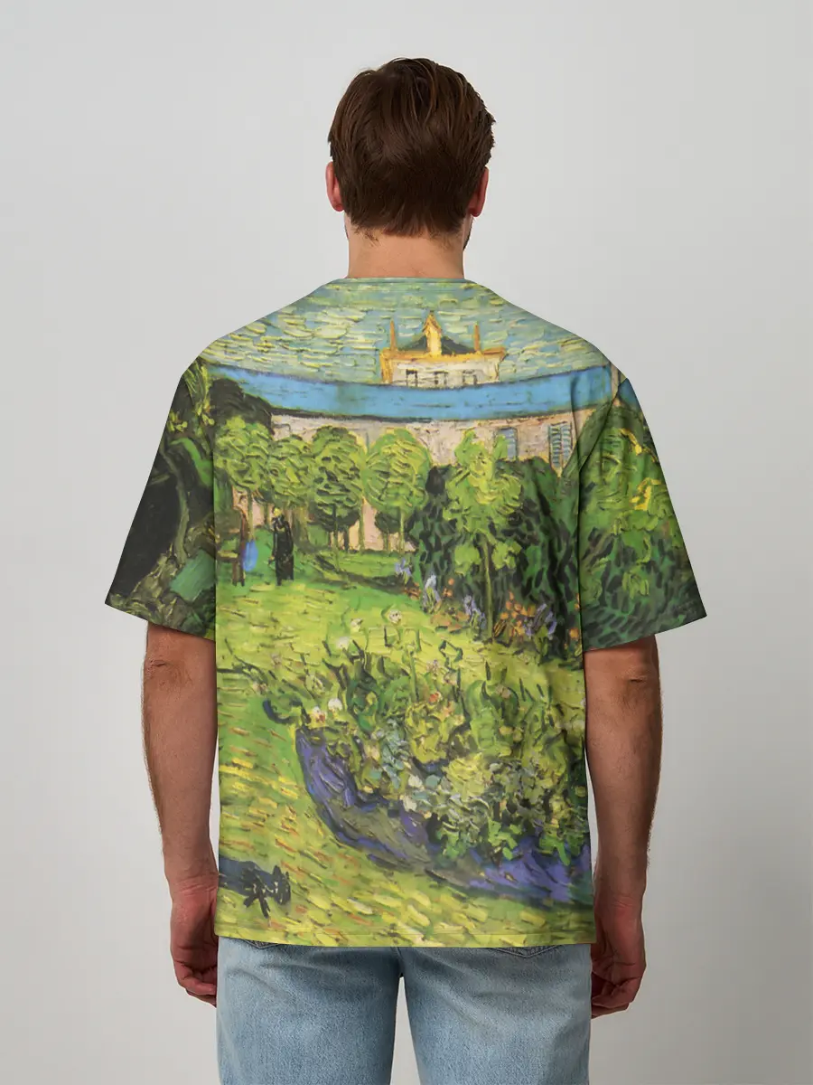 Мужская футболка оверсайз / УСАДЬБА ВАНГОГ