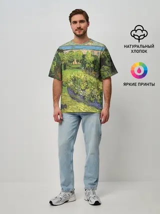 Мужская футболка оверсайз / УСАДЬБА ВАНГОГ