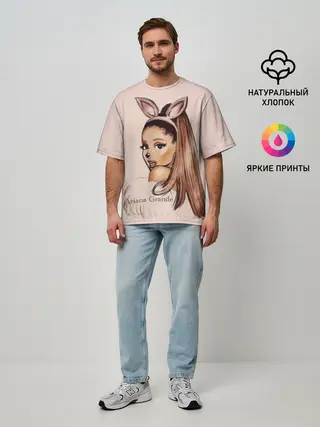 Мужская футболка оверсайз / Ariana Grande