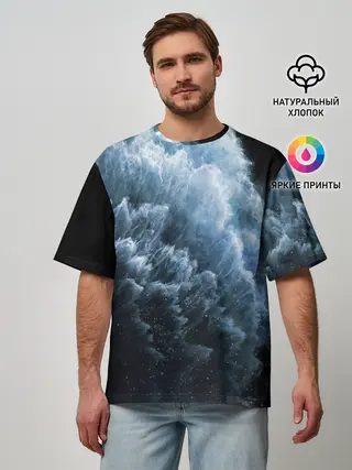 Мужская футболка оверсайз / Обои iPhone 11 Pro