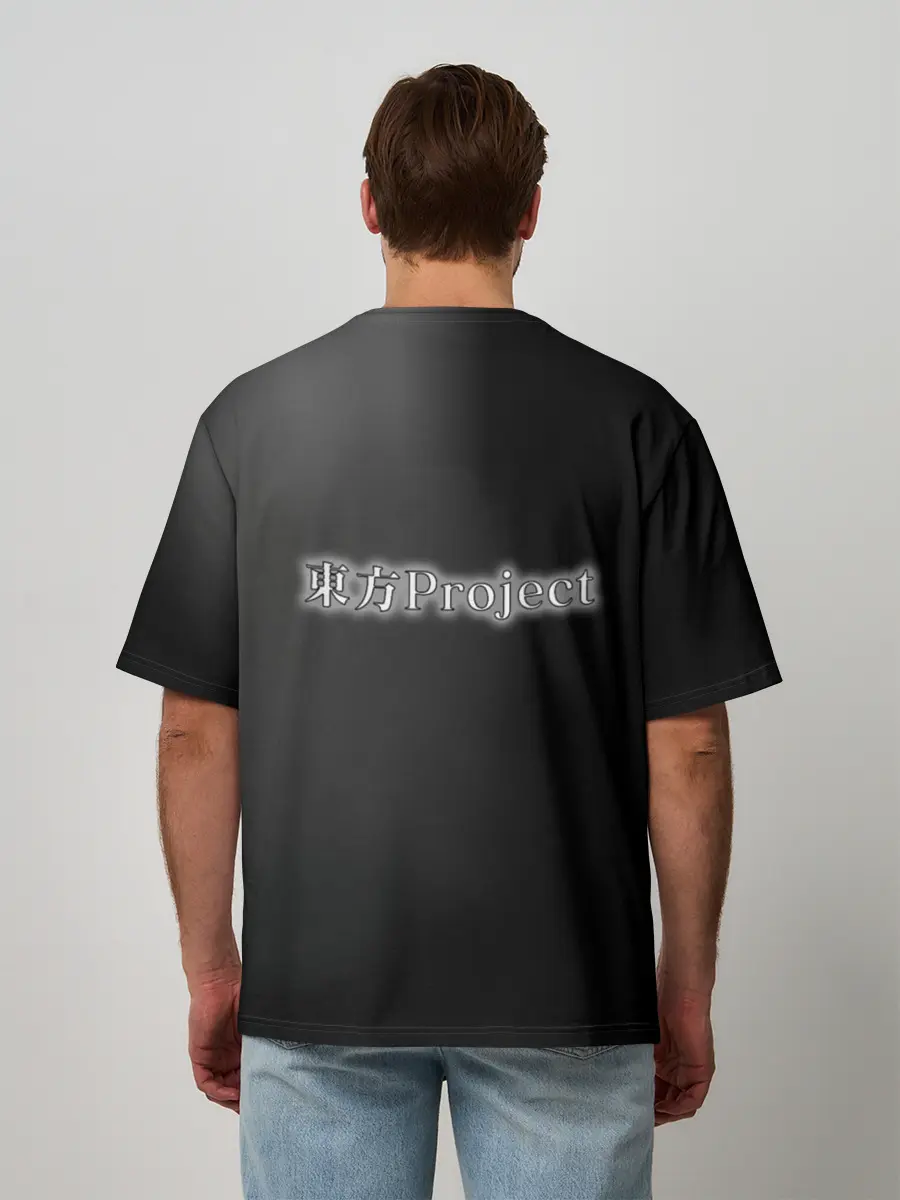 Мужская футболка оверсайз / Touhou - Flandre Scarlet