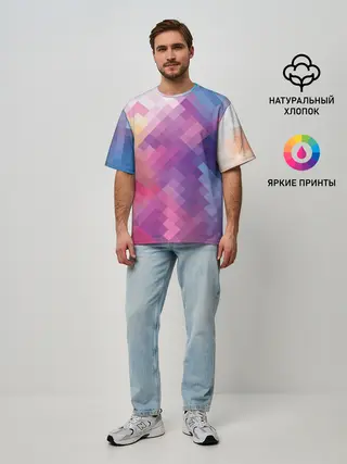 Мужская футболка оверсайз / Пикси