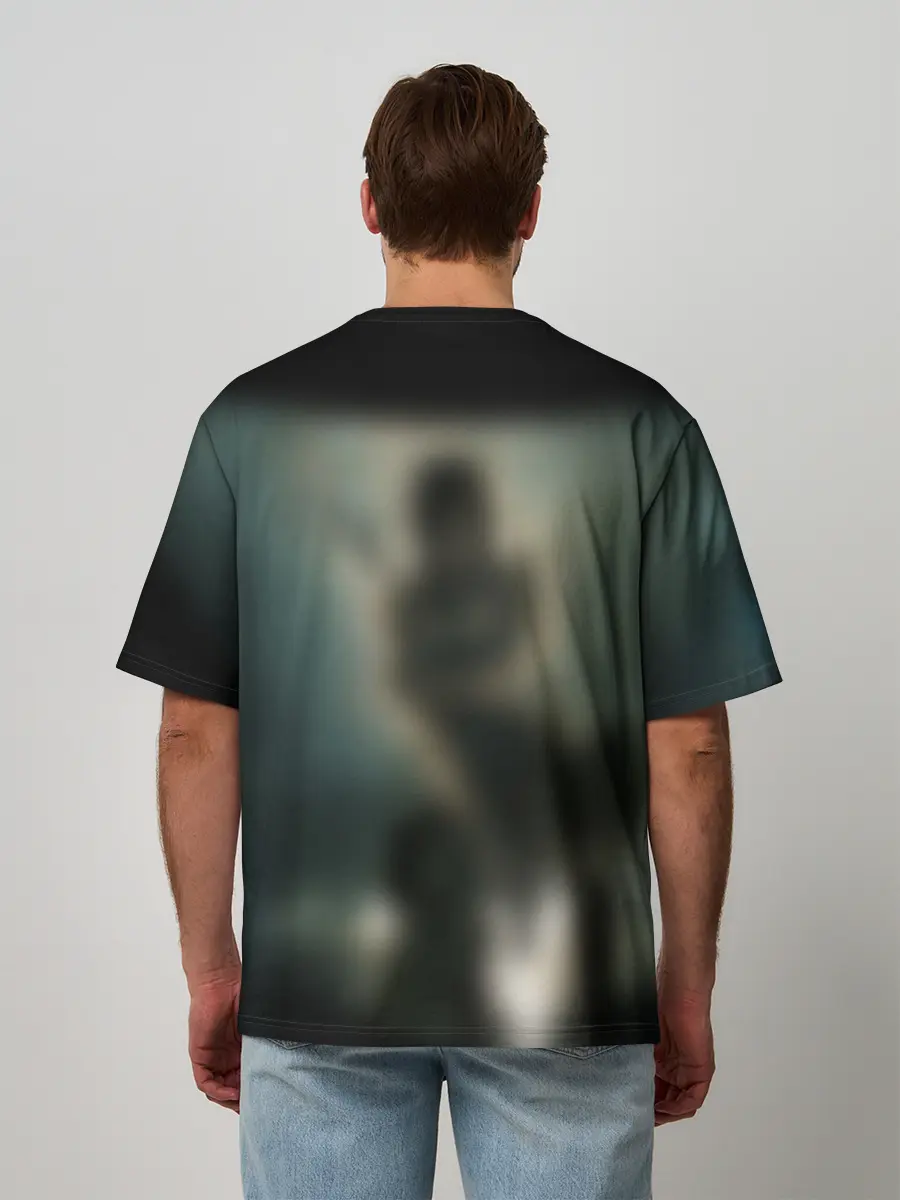 Мужская футболка оверсайз / TOMB RAIDER