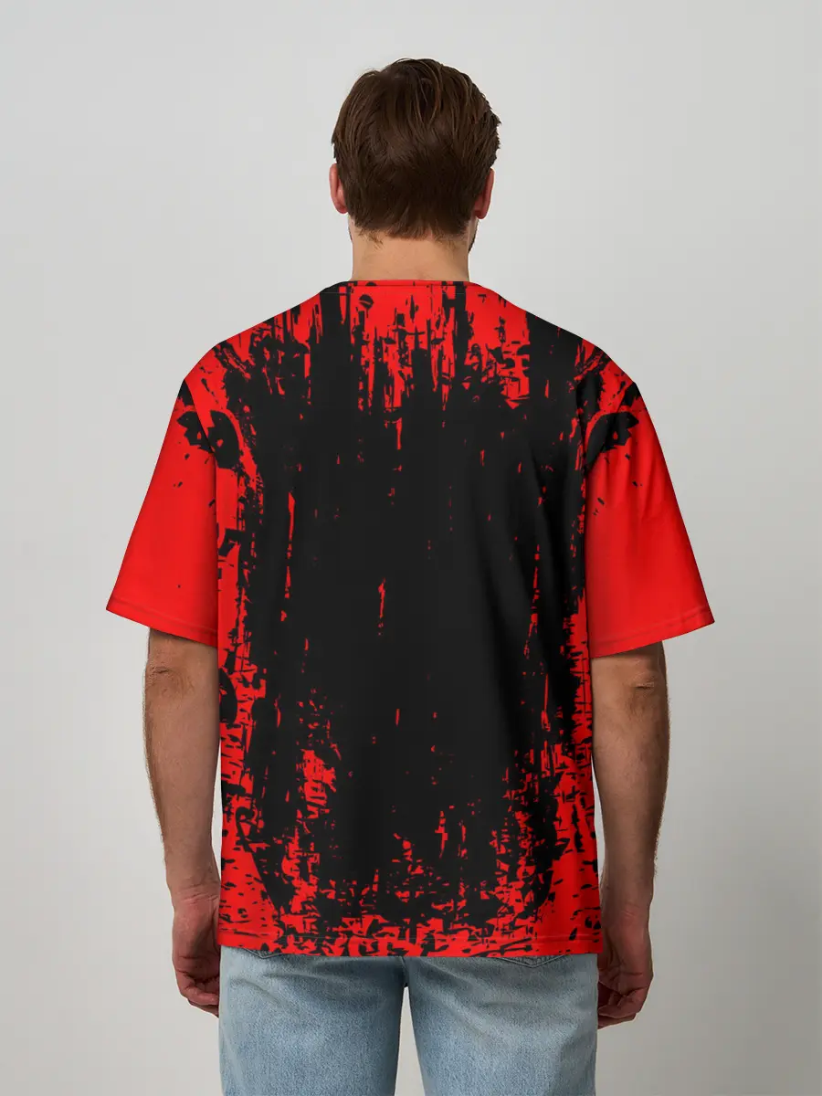 Мужская футболка оверсайз / Logo Berserk